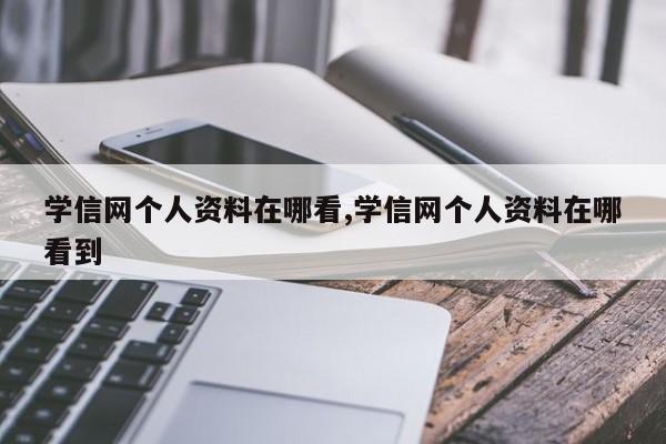 学信网个人资料在哪看,学信网个人资料在哪看到