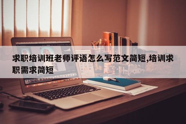 求职培训班老师评语怎么写范文简短,培训求职需求简短