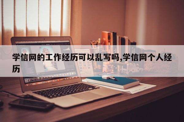 学信网的工作经历可以乱写吗,学信网个人经历